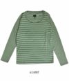 マーブルシュッド (marble SUD) ラグウォームBD L/S 長袖ボーダーTシャツ ロンT カットソー 02DF043146  63.MNT
