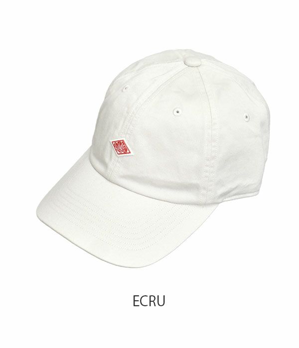 ダントン (DANTON) CHINO CLOTH 6PANEL CAP 帽子 コットンツイルキャップ DT-H0227TKC  ECRU