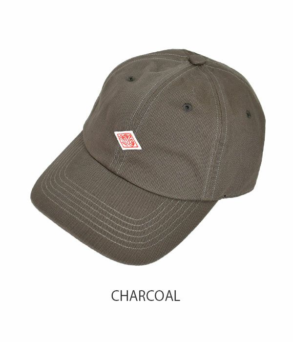 ダントン (DANTON) CHINO CLOTH 6PANEL CAP 帽子 コットンツイルキャップ DT-H0227TKC CHARCOAL