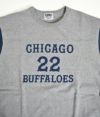 フェローズ (PHERROW'S) “CHICAGO BUFFALOES 22” フットボール長袖Tシャツ ロンT 23W-PLFT1