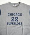 フェローズ (PHERROW'S) -CHICAGO BUFFALOES 22- フットボール長袖Tシャツ ロンT 23W-PLFT1