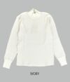 フリーホイーラーズ (FREEWHEELERS) "HIGH NECKED THERMAL" LONG SLEEVE SHIRT 長袖サーマルTシャツ ハイネック ロンT 2325029 IVORY