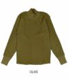 フリーホイーラーズ (FREEWHEELERS) "HIGH NECKED THERMAL" LONG SLEEVE SHIRT 長袖サーマルTシャツ ハイネック ロンT 2325029 OLIVE