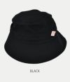 ダントン (DANTON) COTTON TWILL BUCKET HAT 帽子 バケットハット バケハ DT-H0229VAT  BLACK