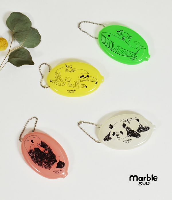 マーブルシュッド (marble SUD) みなみちゃん ラバーコインケース キーホルダー 09DS999238