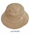 ダントン (DANTON) MWC BUCKET HAT 帽子 バケットハット バケハ コーデュロイ DT-H0229MWC  LIGHT BROWN