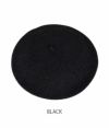 オーチバル/オーシバル (ORCIVAL) FLT FELT BERET ベレー帽 帽子 ウールフェルト OR-H0238FLT BLACK