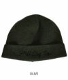 ザ エイチ ダブリュー ドッグ アンド カンパニー (THE H.W.DOG＆CO.) CHAIN 40S BEANIE 帽子 ニット帽 ニットキャップ ビーニー D-00815  OLIVE