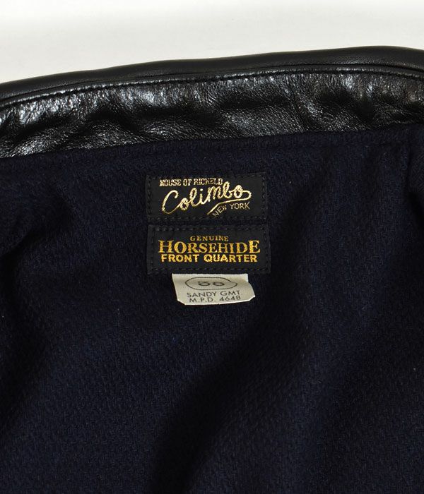 コリンボ (COLIMBO) HD CATTLE DRIVER LEATHER JKT. レザージャケット 革ジャン コサックジャケット ZY-0117