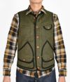 フリーホイーラーズ (FREEWHEELERS) "Bridgeport" VEST OUTDOOR STYLE HUNTING VEST アウトドアースタイルハンティングベスト BUBOビーチクロスベスト 2331008