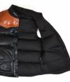 デラックスウエア (DELUXEWARE) HORSE DOWN VEST レザーダウンベスト D-24