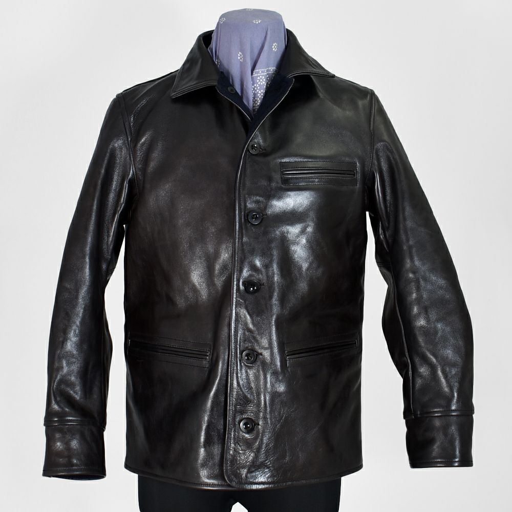 コリンボ (COLIMBO) STOCKMAN'S LEATHER COAT レザージャケット カーコート ZY-0116