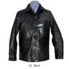 コリンボ (COLIMBO) STOCKMAN'S LEATHER COAT レザージャケット カーコート ZY-0116  02.Black