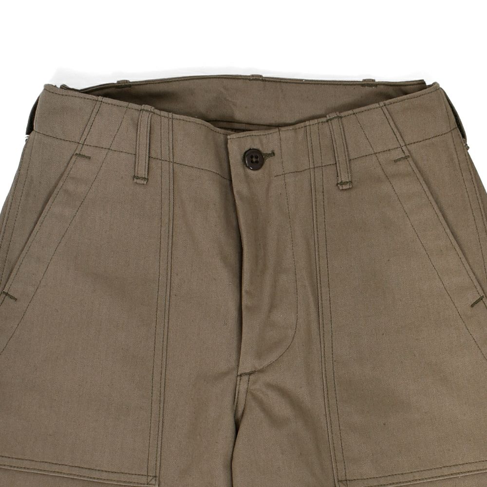 ウエアハウス (WAREHOUSE) HBT MILITARY PANTS HERRINBONE ミリタリーパンツ ベイカーパンツ 1086