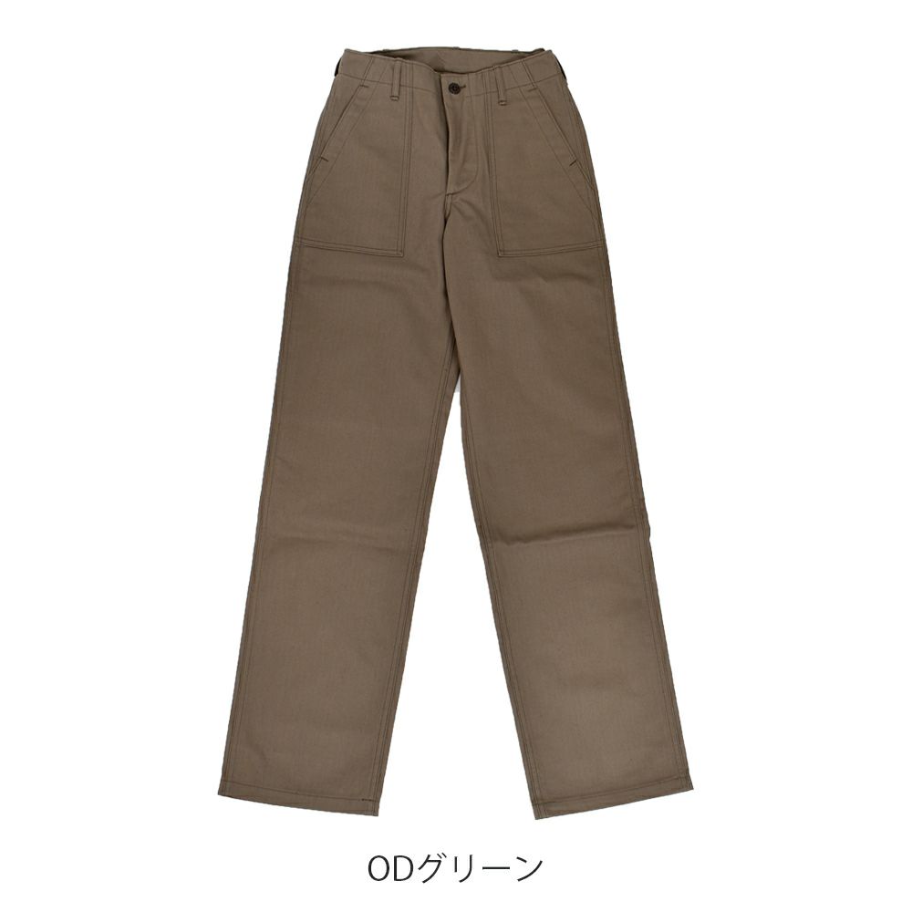 ウエアハウス (WAREHOUSE) HBT MILITARY PANTS HERRINBONE ミリタリーパンツ ベイカーパンツ 1086  の通販ならトップジミー