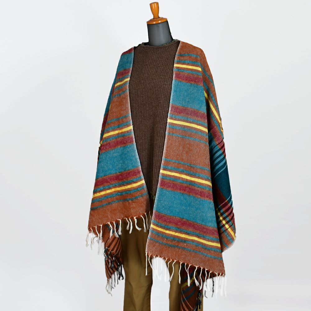 セール】ケレン (KELEN) DESIGN COLOR CHECK STOLE -ORAL- 大判