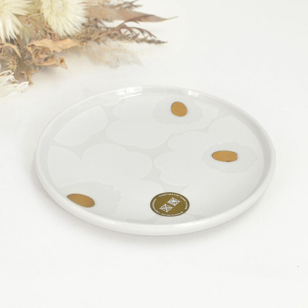 マリメッコ (marimekko) Unikko plate 13.5cm ウニッコ 食器 お皿 プレート クリスマスギフト 52239-4-72868