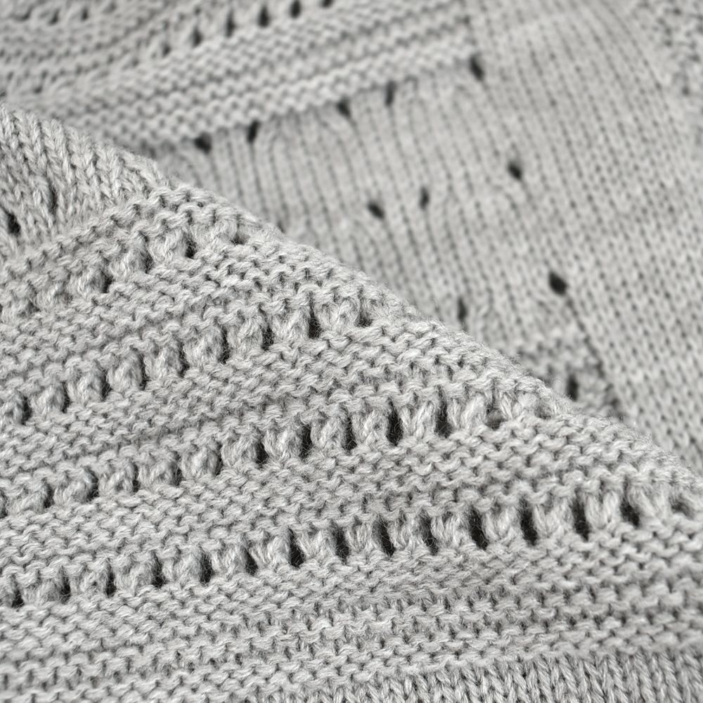 ソソット (sosotto) 透かし柄モックネックPO プルオーバーニット 42373122