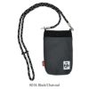 チャムス (CHUMS) ロープショルダーポーチスウェットナイロン Rope Shoulder Pouch Sweat Nylon スマホショルダーバッグ ポーチ iPhoneケース CH60-3617  K018.Black/Charcoal