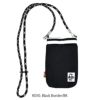 チャムス (CHUMS) ロープショルダーポーチスウェットナイロン Rope Shoulder Pouch Sweat Nylon スマホショルダーバッグ ポーチ iPhoneケース CH60-3617  K050.Black Border/BK