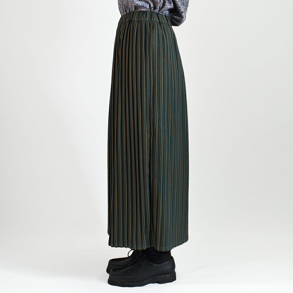 ソソット (sosotto) カラー千鳥プリーツスカート ロングスカート 42372517