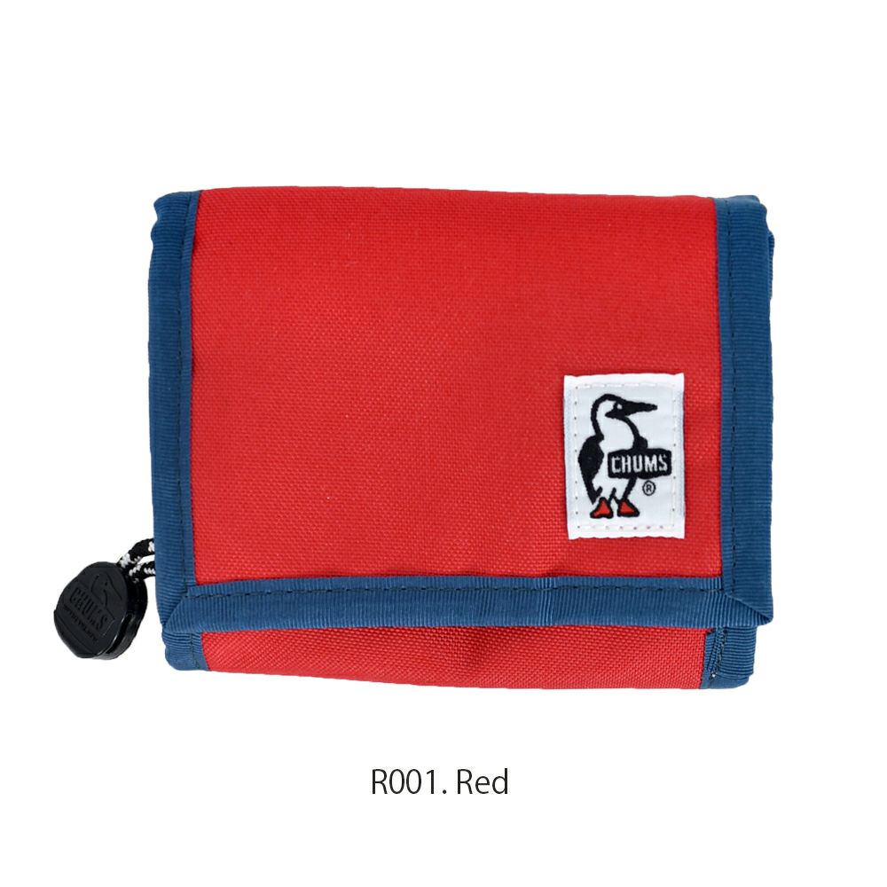 チャムス (CHUMS) リサイクルマルチウォレット Recycle Multi Wallet 2つ折り財布 ウォレット 定期入れ キーケース CH60-3569 R001.Red