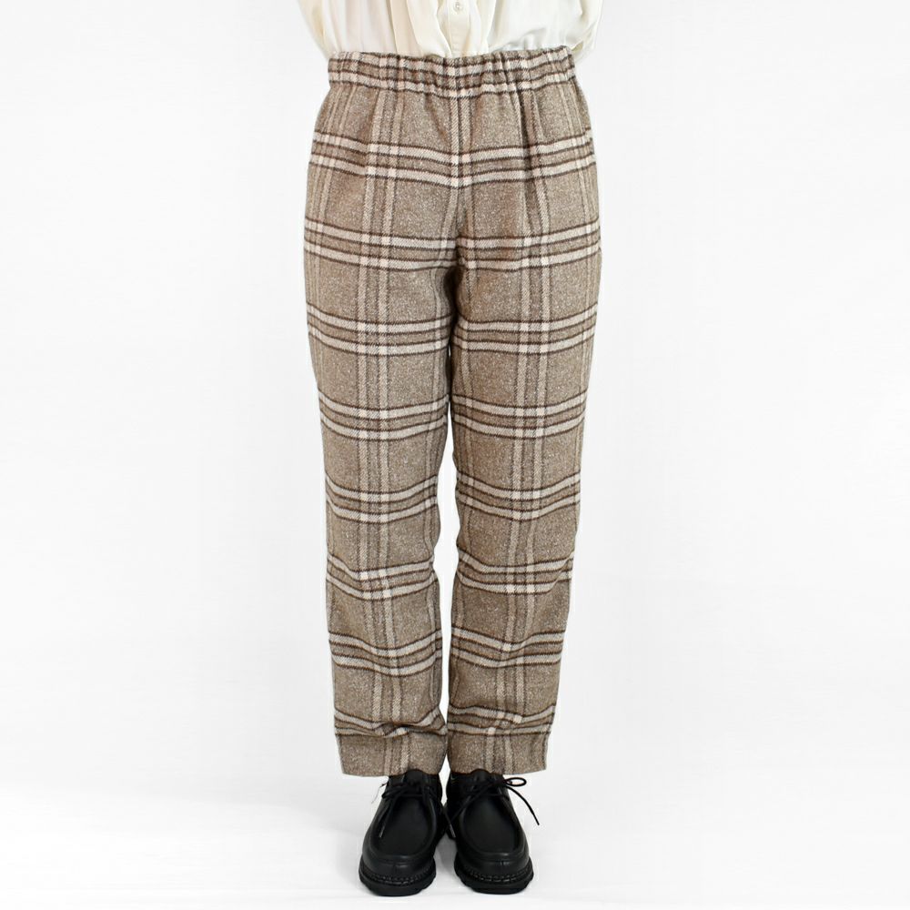 ファヌル (FANEUIL) ジャズネップツイルチェックパンツ F7323401