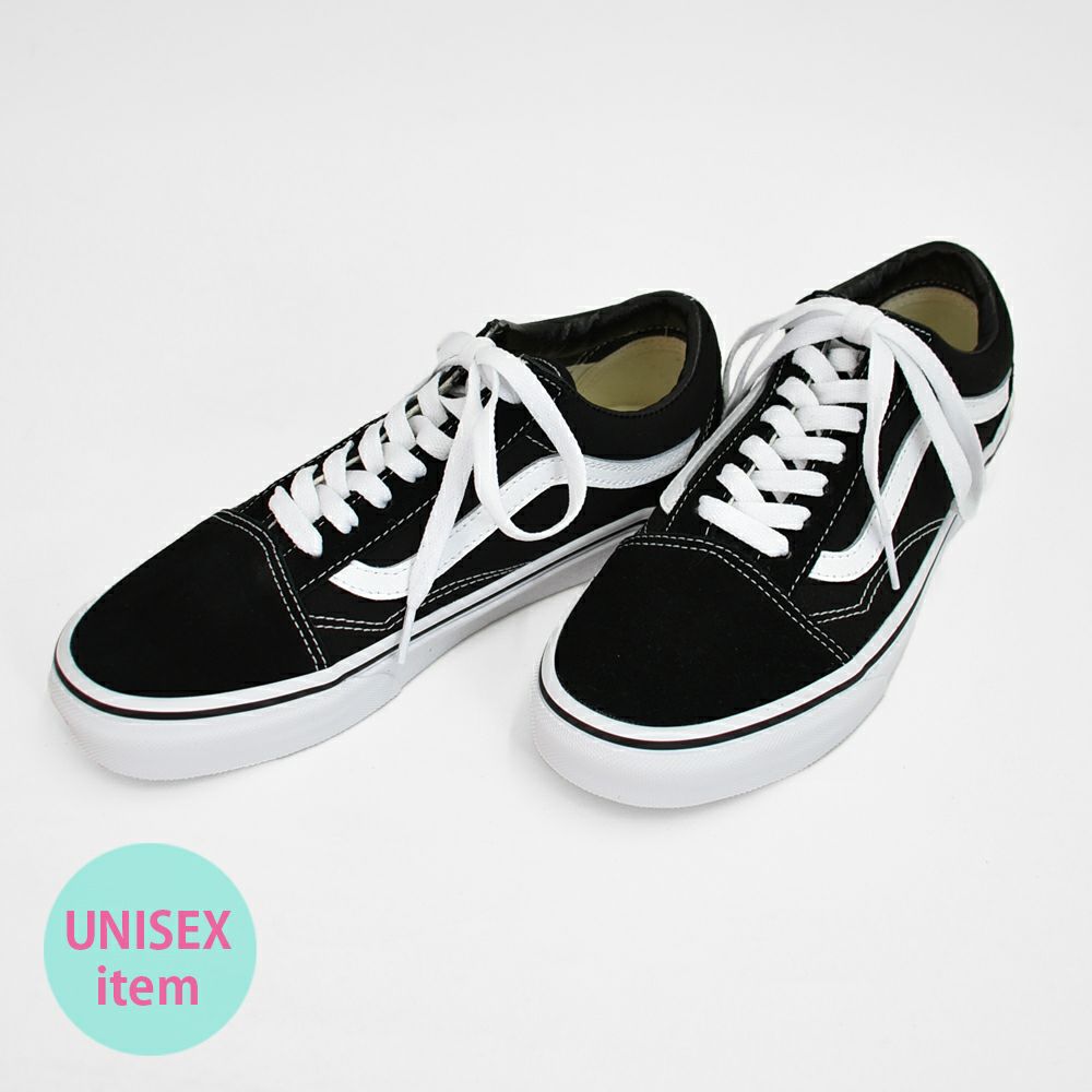 バンズ/ヴァンズ (VANS) OLD SKOOL BLACK/WHITE オールドスクール 靴 ローカットスニーカー VN000D3HY28