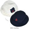 チャムス (CHUMS) エルモフリースリバーシブルバケットハット Elmo Fleece Reversible Bucket Hat 帽子 ボアハット CH05-1342  W056.Ivory/Navy