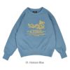 コリンボ (COLIMBO) LAGERGELD SWEAT SHIRT - 4th AIR COMMAND SQUADRON - 長袖スウェットシャツ ZY-0433 01.Horizon Blue