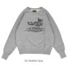 コリンボ (COLIMBO) LAGERGELD SWEAT SHIRT - 4th AIR COMMAND SQUADRON - 長袖スウェットシャツ ZY-0433 02.Heather Gray