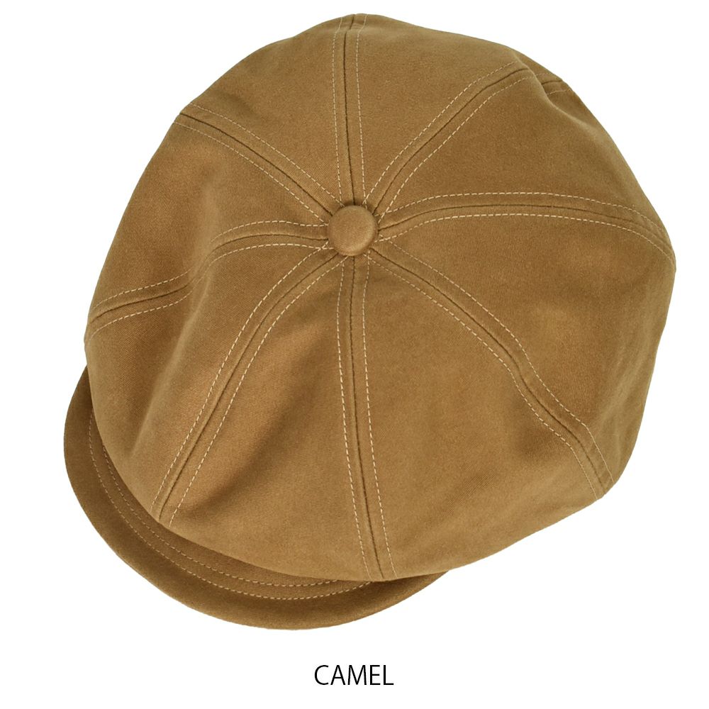 フリーホイーラーズ (FREEWHEELERS) - STEVEDORE - 1910~1920s STYLE CASQUETTE キャスケット 帽子 ハンチングキャップ 2327002  CAMEL