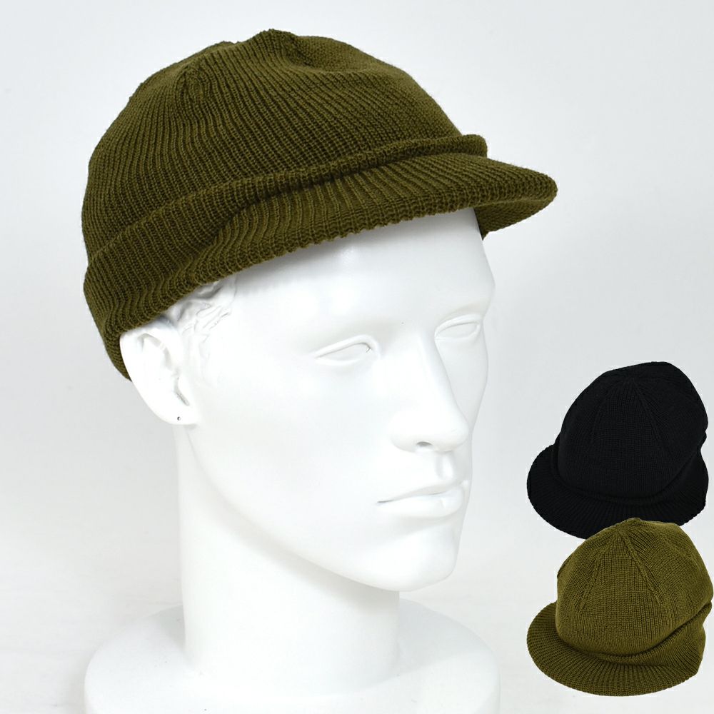 フリーホイーラーズ (FREEWHEELERS) - M-1941 - WOOL JEEP CAP 1940~1950s CIVILIAN MILITARY STYLE CLOTHING ニットキャップ ジープキャップ 2337003