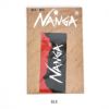 ナンガ (NANGA) NANGA LOGO STICKER ナンガロゴステッカー ステッカー シール NA2254-3G514  BLK