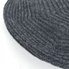 シセイ(shesay) ボーダーリブがほっこりとした風合いのベレーキャップ 帽子 ベレー帽 108081