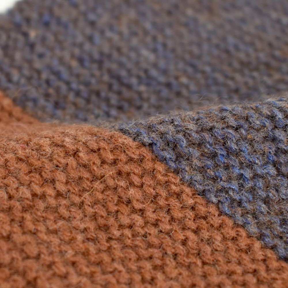 シセイ (shesay) リューズニット 配色が目を惹く遊び心のあるミニマフラー ネックウォーマー 108082