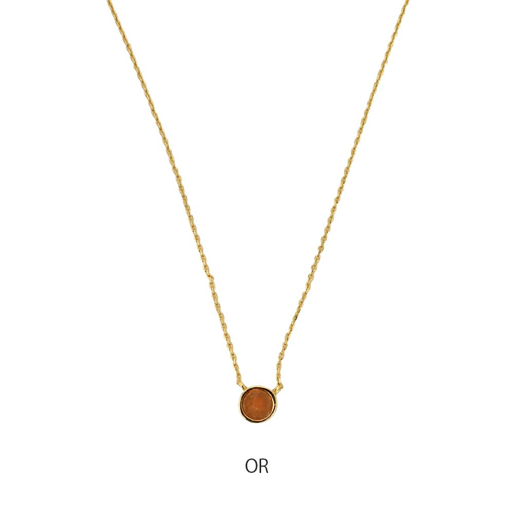 シセイ (shesay) 癒やしのストーンネックレス アクセサリー 190706 OR