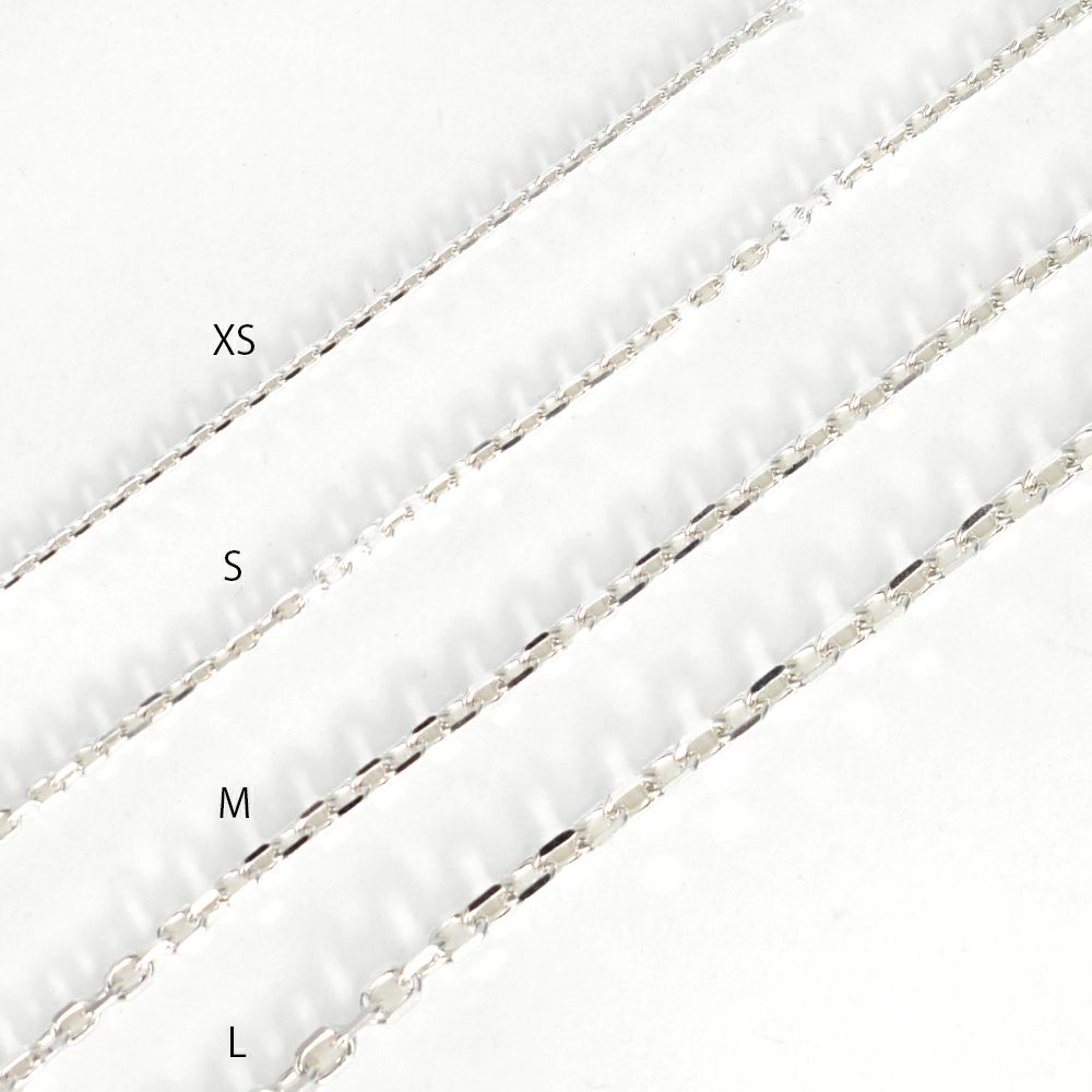 ラリースミス (LARRY SMITH) SV CHAIN XS 60cm シルバーチェーン XS 60cm OT-0038-60