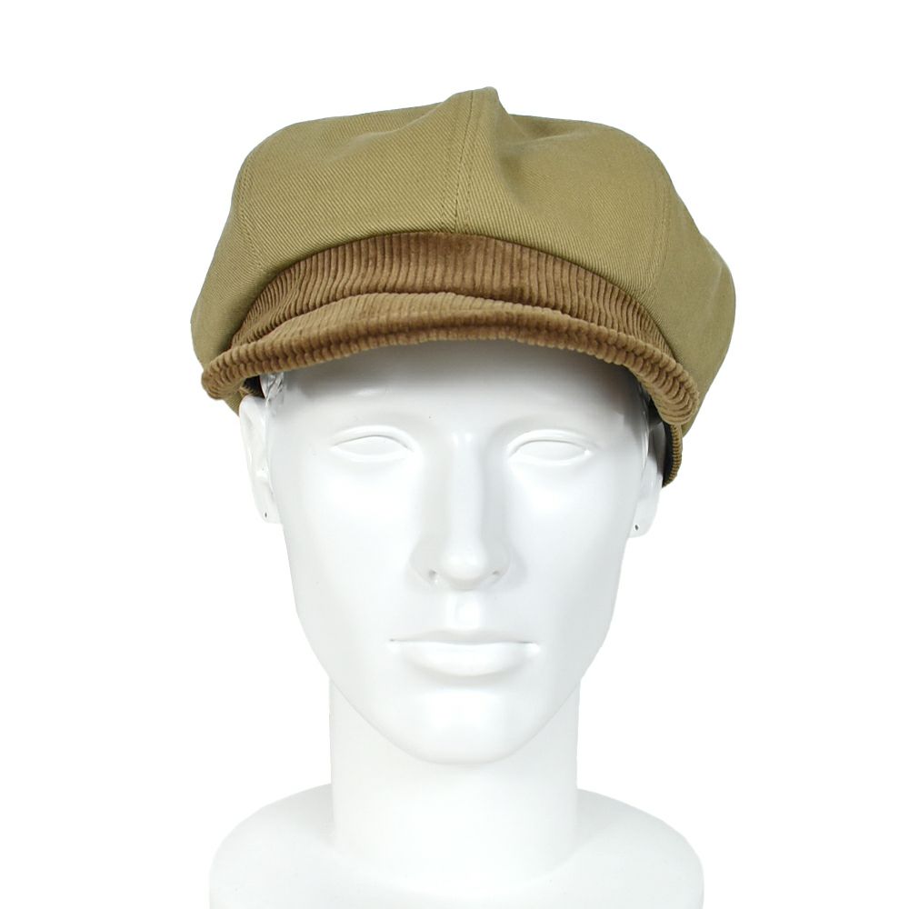 フリーホイーラーズ (FREEWHEELERS) -JAM BUSTER- BEIGE 1910~1920s STYLE CASQUETTE コットンワークキャップ キャスケット 帽子 2537001