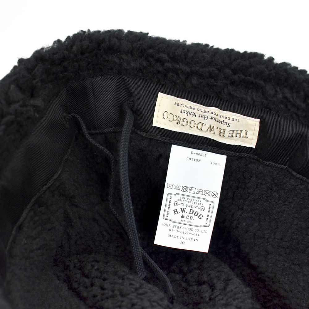 ザ エイチ ダブリュー ドッグ アンド カンパニー (THE H.W.DOG＆CO.) FLIGHT CAP キャップ 帽子 D-00825