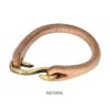 デラックスウエア (DELUXEWARE) LEATHER BRACELET ブレスレット DLE-001 NATURAL