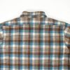 ウエアハウス (WAREHOUSE) FLANNEL SHIRTS D柄 ブラウン【N/W】 長袖チェックネルシャツ 3104