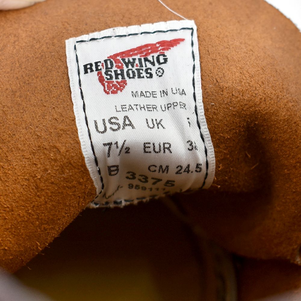 レッドウィング (RED WING) 6inch CLASSIC MOC 6インチ クラシックモック レザーワークブーツ 靴 3375