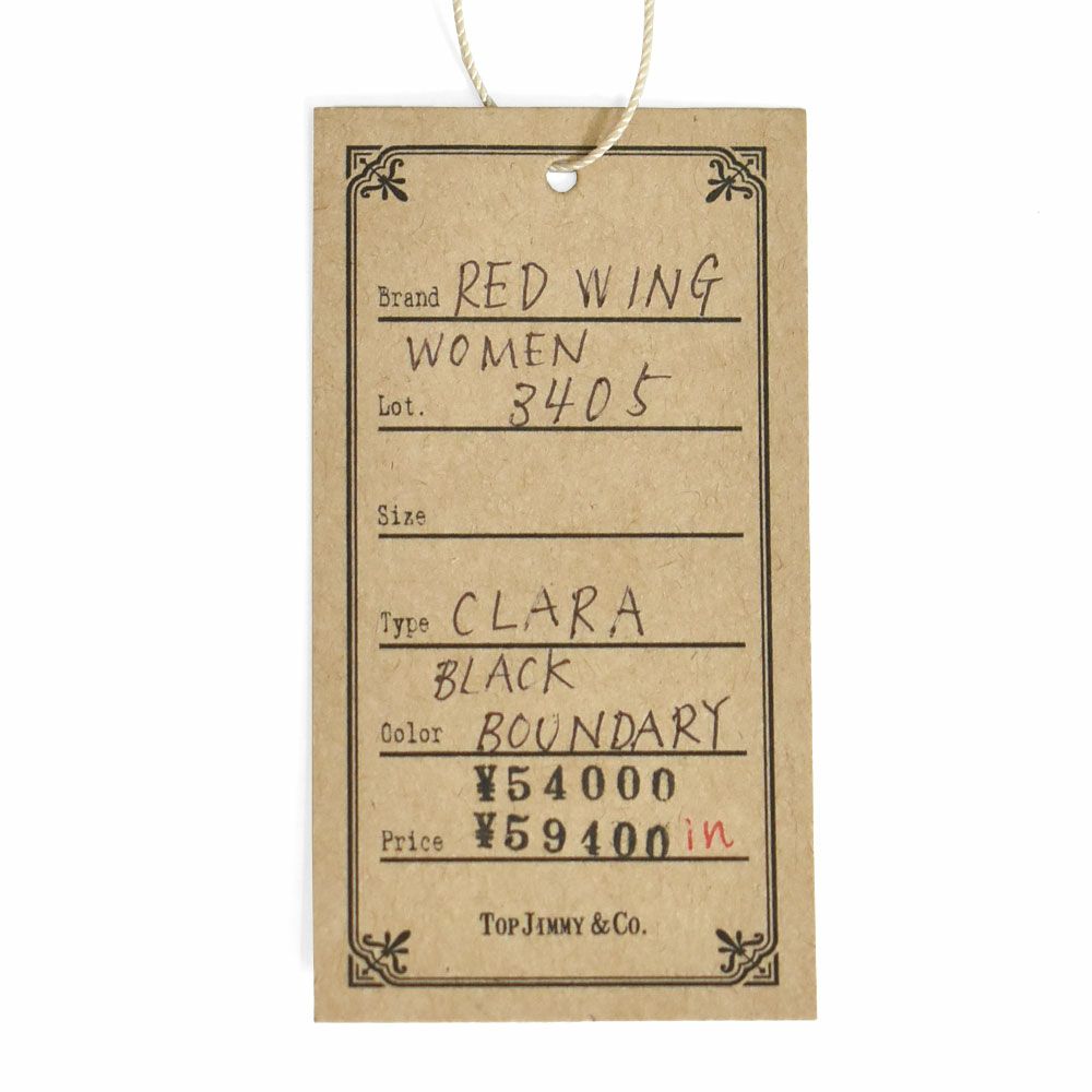 レッドウィング (RED WING) CLARA クララ レザーブーツ 靴 3405