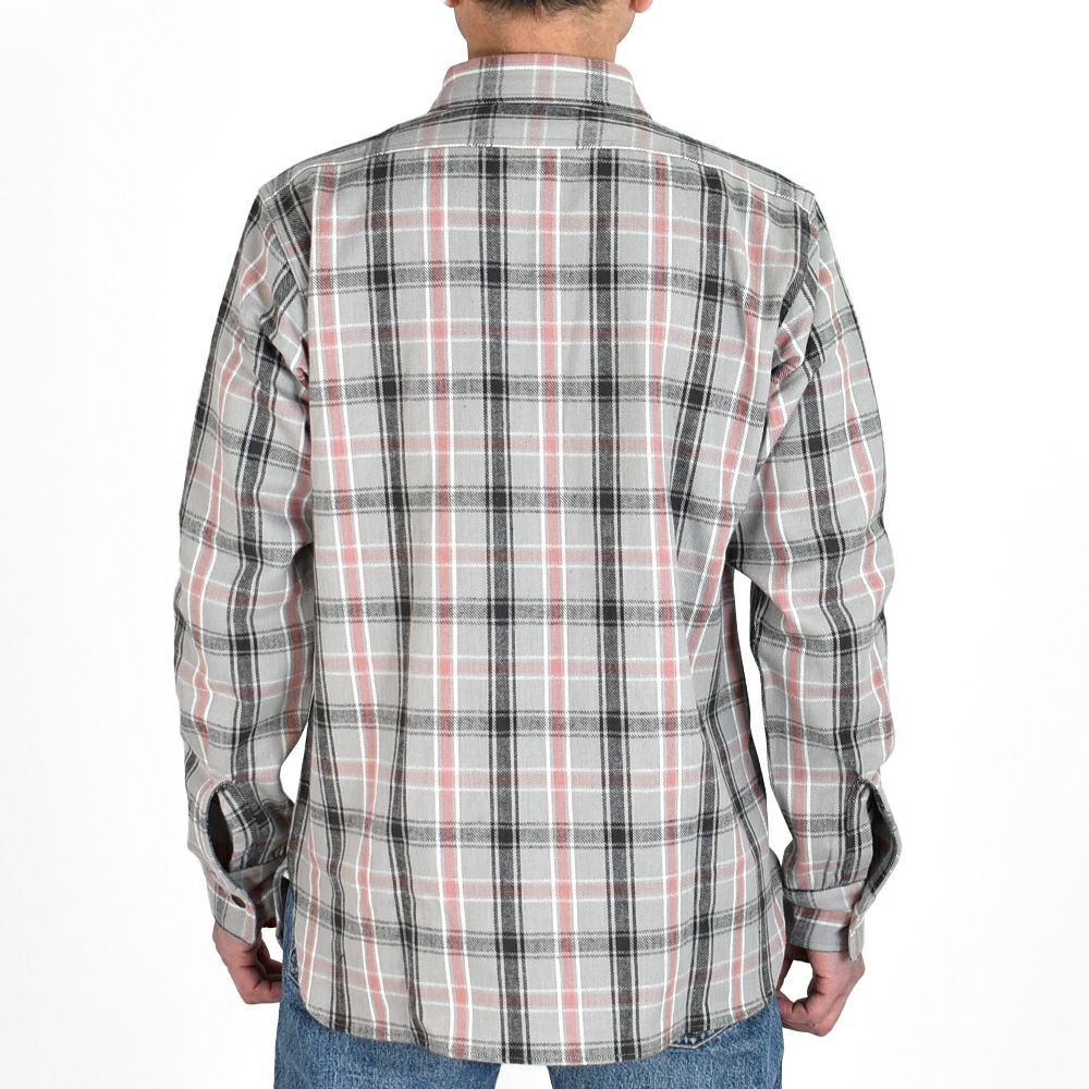 ウエアハウス (WAREHOUSE) FLANNEL SHIRTS WITH CHINSTRAP 【N/W】 長袖チェックネルシャツ F柄 G柄 3022