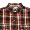 ウエアハウス (WAREHOUSE) FLANNEL SHIRTS WITH CHINSTRAP 【N/W】 長袖チェックネルシャツ F柄 G柄 3022