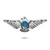 ラリースミス (LARRY SMITH) OPEN WING THUNDERBIRD PIN (ARROW, TURQUOISE) ターコイズ ピン ブローチ OT-P0027 シルバー