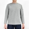 セントジェームス (SAINTJAMES) OUESSANT -SOLID- ウェッソン ソリッド ロンT バスクシャツ ボートネック 長袖Tシャツ