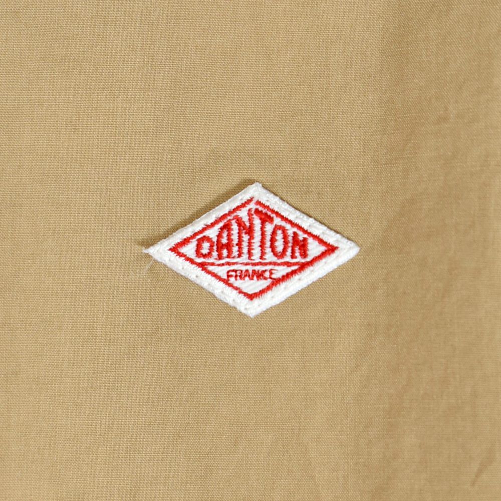 ダントン (DANTON) WOMEN'S COTTON WEATHER COLLARLESS JACKET ノーカラージャケット コットンジャケット 撥水加工 DT-A0473HCD