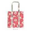 マリメッコ (marimekko) Unikko ファブリックバッグ トートバッグ エコバッグ マイバッグ 52243-2-92690 52243292690 72.ピンク